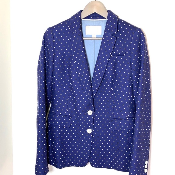 BR Polka Dot Blazer sz6 - Picture 6 of 8